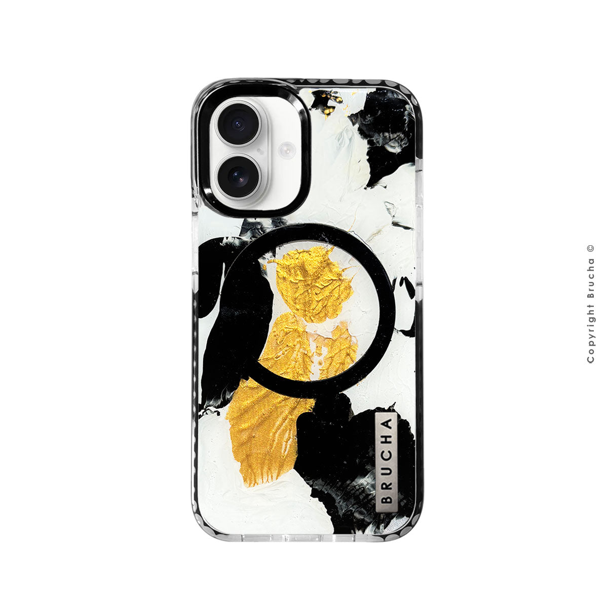 Funda Magsafe ultra protectora pintada a mano para iPhone 16 - Meet