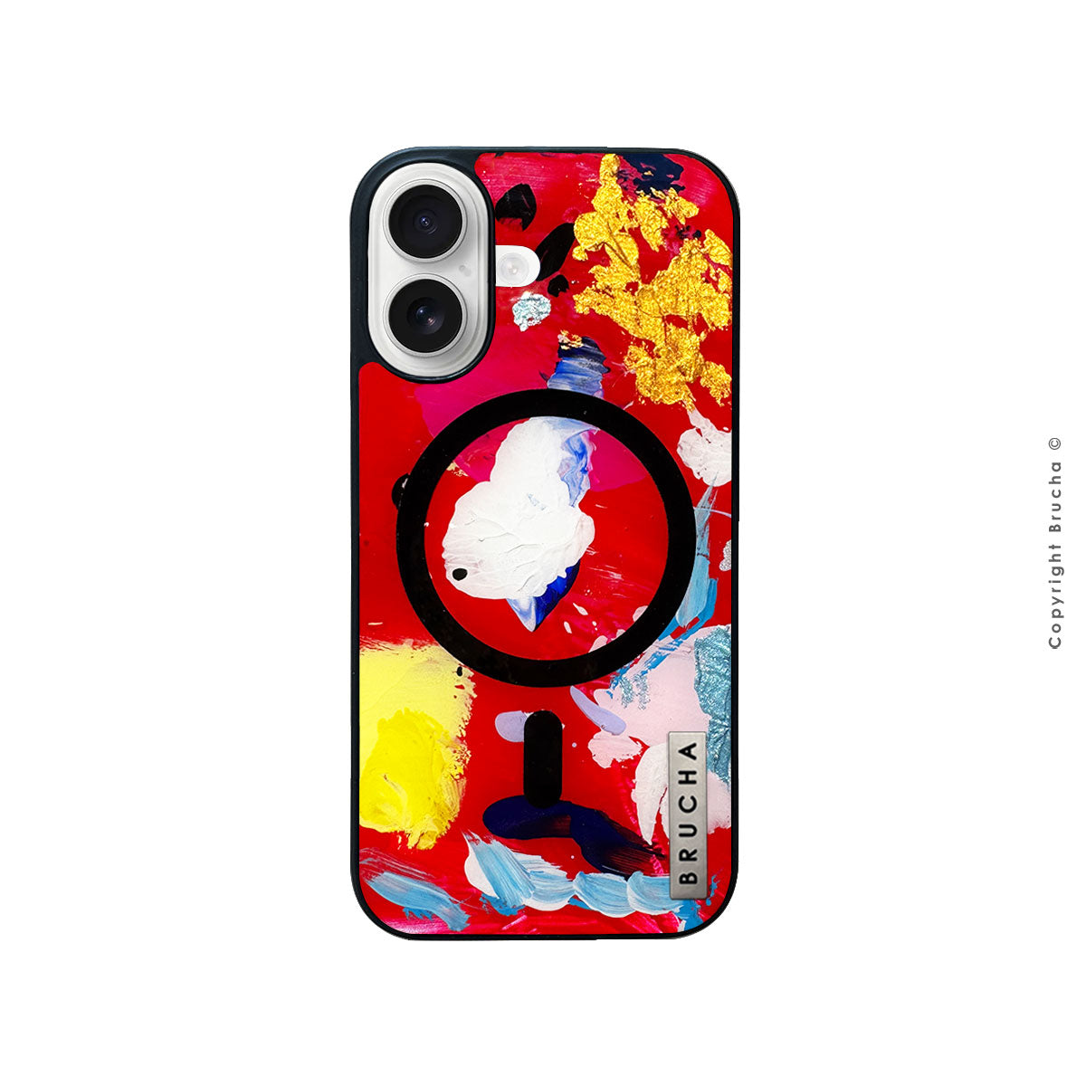 Funda Magsafe ultra protectora pintada a mano para iPhone 16 - Olaya