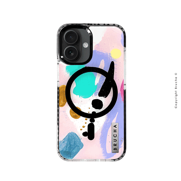 Funda Magsafe ultra protectora pintada a mano para iPhone 16 - Save