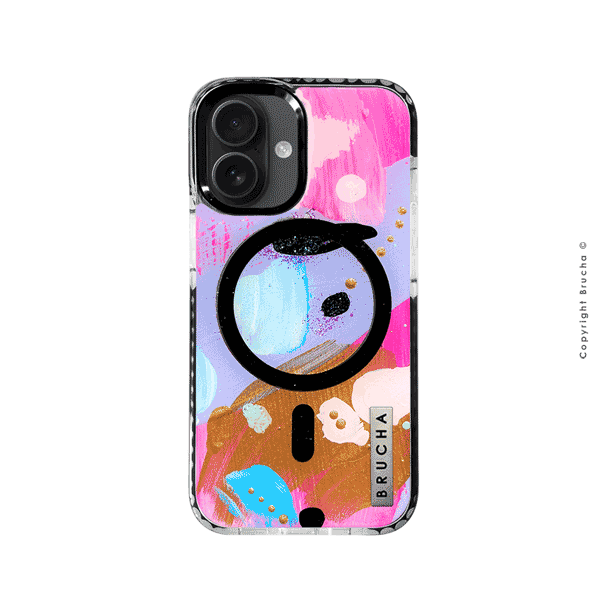 Funda Magsafe ultra protectora pintada a mano para iPhone 16 - Sign