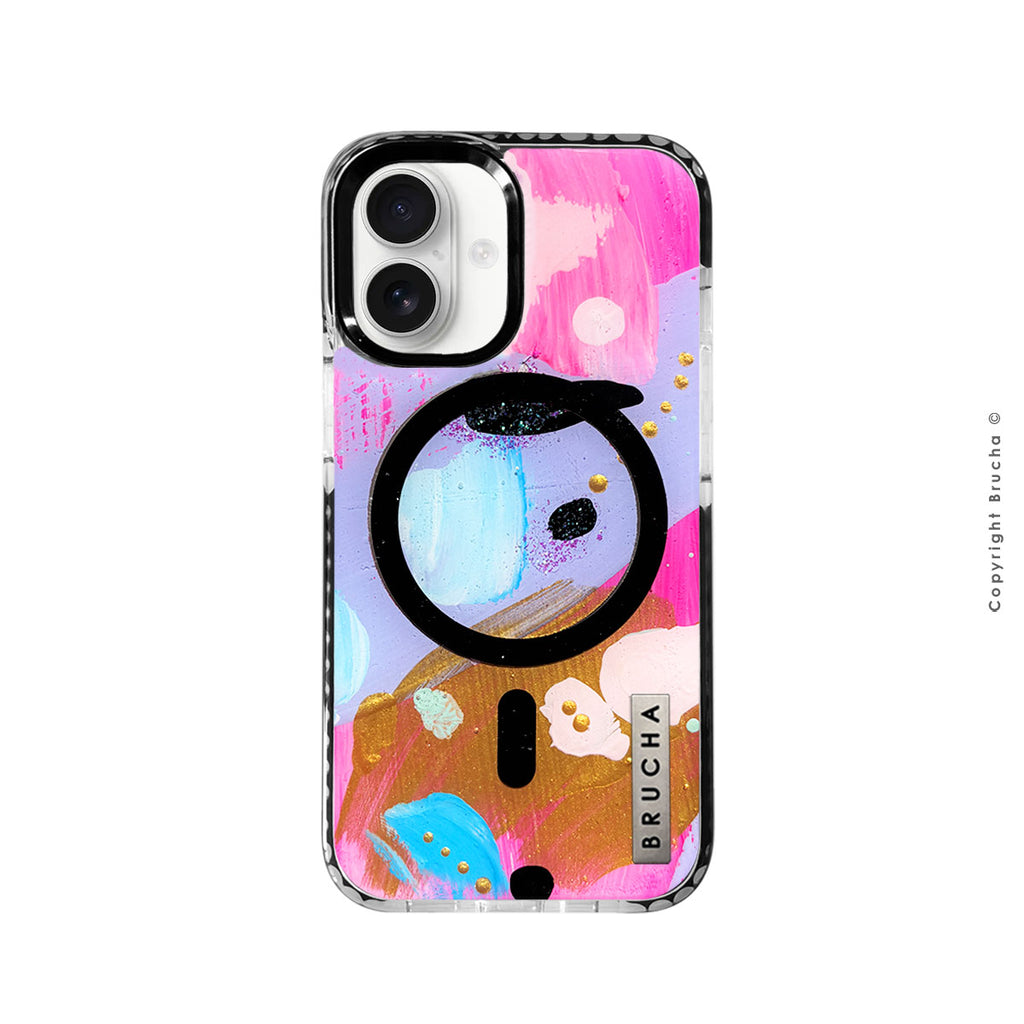 Funda Magsafe ultra protectora pintada a mano para iPhone 16 - Sign