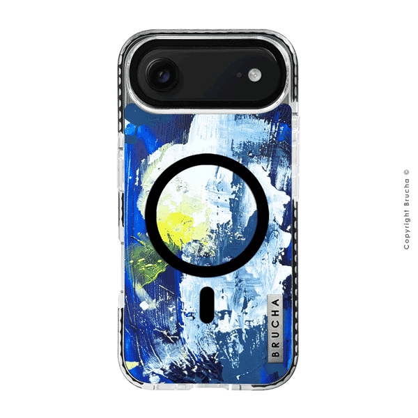 Funda Magsafe ultra protectora pintada a mano para iPhone 17 Air - Pitt