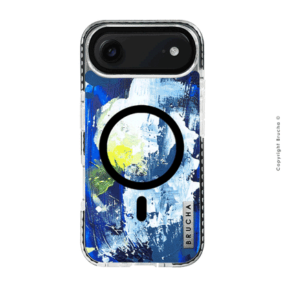 Funda Magsafe ultra protectora pintada a mano para iPhone 17 Air - Pitt