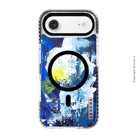 Funda Magsafe ultra protectora pintada a mano para iPhone 17 Air - Pitt