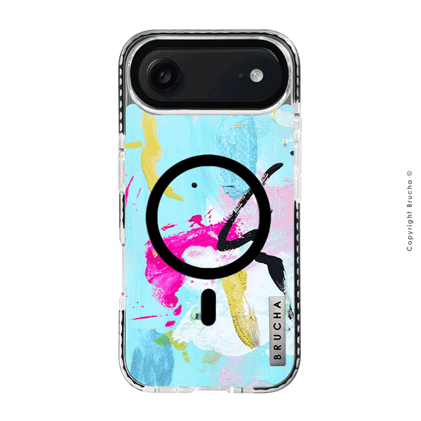 Funda Magsafe ultra protectora pintada a mano para iPhone 17 Air - Cleo