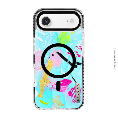 Funda Magsafe ultra protectora pintada a mano para iPhone 17 Air - Teo