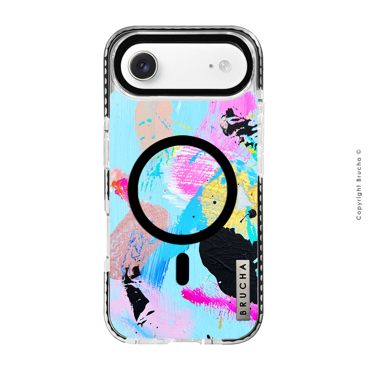 Funda Magsafe ultra protectora pintada a mano para iPhone 17 Air - Halo