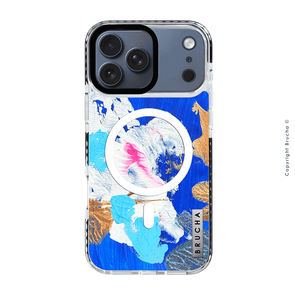 Funda Magsafe ultra protectora pintada a mano para iPhone 17 Pro Max - Alboreto