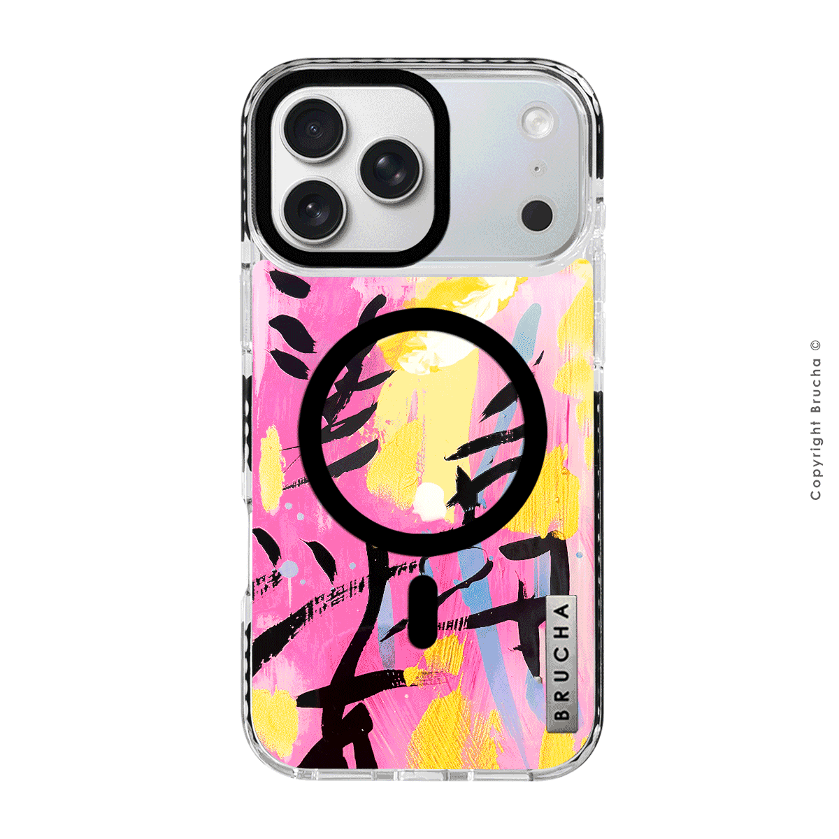 Set funda Magsafe ultra protectora, cartera Magsafe y holder match pintada a mano para iPhone 17 Pro Max  - 愛します