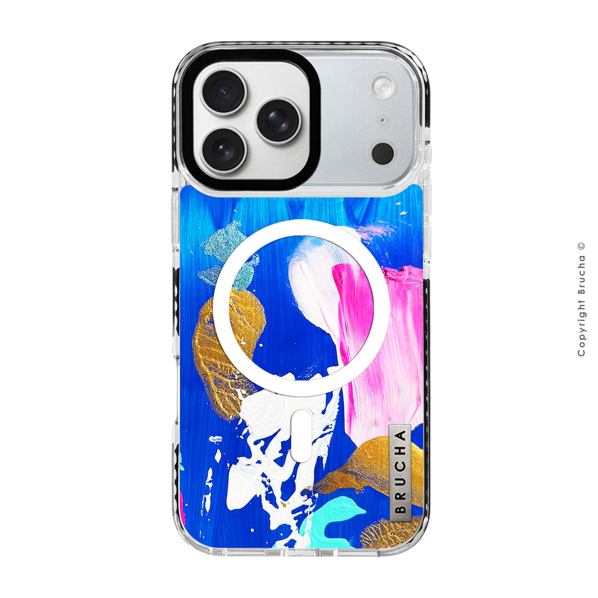 Funda Magsafe ultra protectora pintada a mano para iPhone 17 Pro Max - Didier