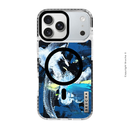 Funda Magsafe ultra protectora pintada a mano para iPhone 17 Pro Max - Pierre