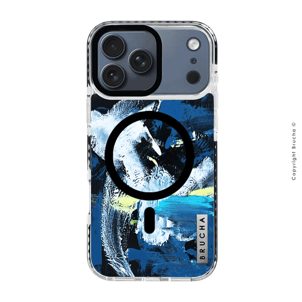 Funda Magsafe ultra protectora pintada a mano para iPhone 17 Pro Max - Pierre