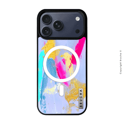 Funda MagSafe ultra protectora pintada a mano para iPhone 17 Pro - Redding