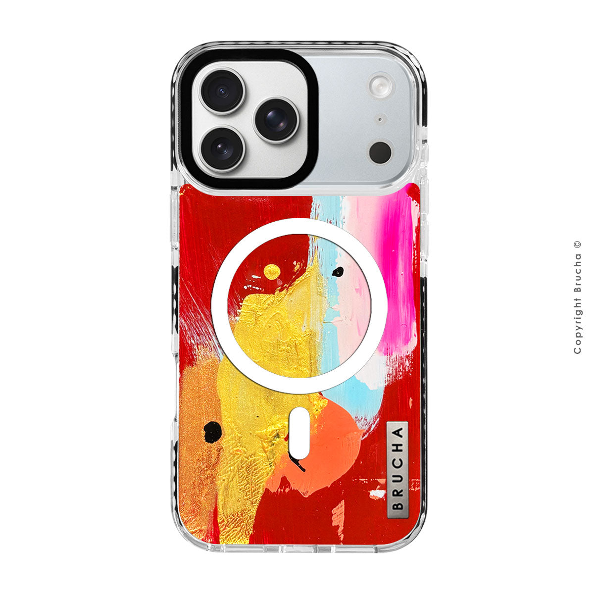 Funda Magsafe ultra protectora pintada a mano para iPhone 17 Pro Max - Stanford