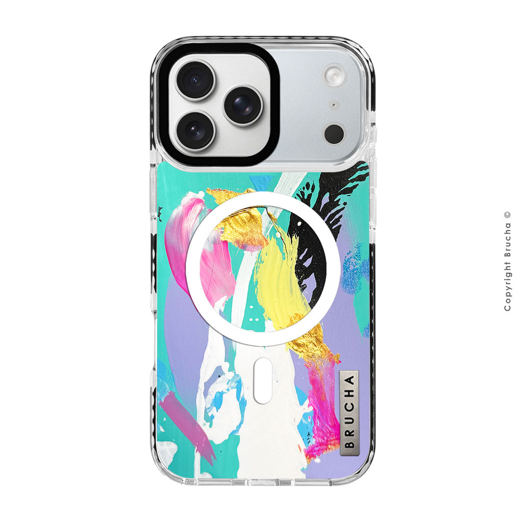 Funda Magsafe ultra protectora pintada a mano para iPhone 17 Pro Max - Titans