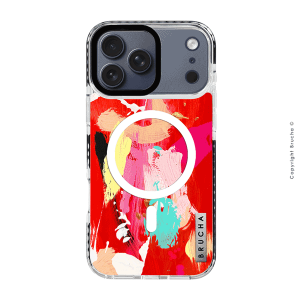 Funda Magsafe ultra protectora pintada a mano para iPhone 17 Pro Max - Alana