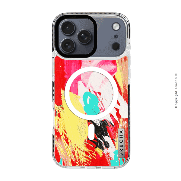 Funda Magsafe ultra protectora pintada a mano para iPhone 17 Pro Max - Shakir