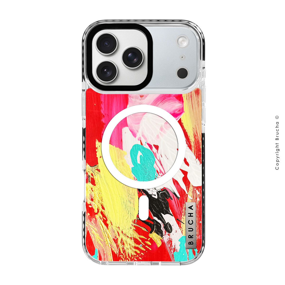 Funda Magsafe ultra protectora pintada a mano para iPhone 17 Pro Max - Shakir