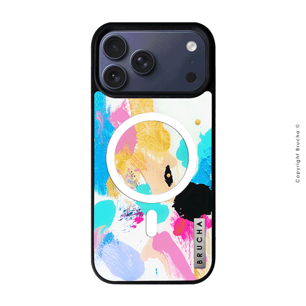 Funda MagSafe ultra protectora pintada a mano para iPhone 17 Pro - Sonoma
