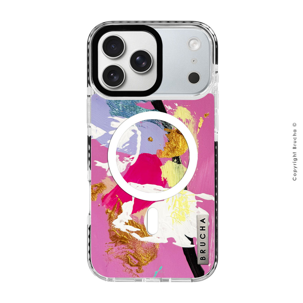 Funda Magsafe ultra protectora pintada a mano para iPhone 17 Pro Max - Cres