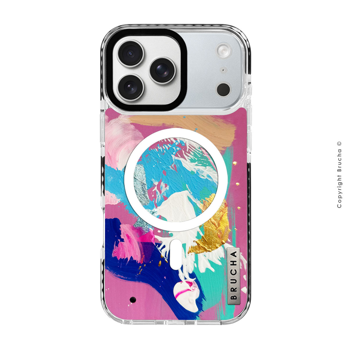 Funda Magsafe ultra protectora pintada a mano para iPhone 17 Pro Max - Chip