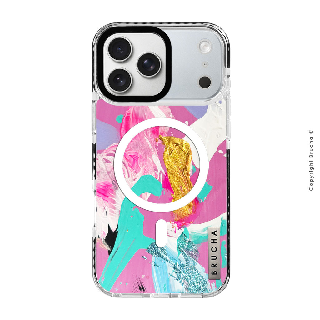 Funda Magsafe ultra protectora pintada a mano para iPhone 17 Pro Max - Natti