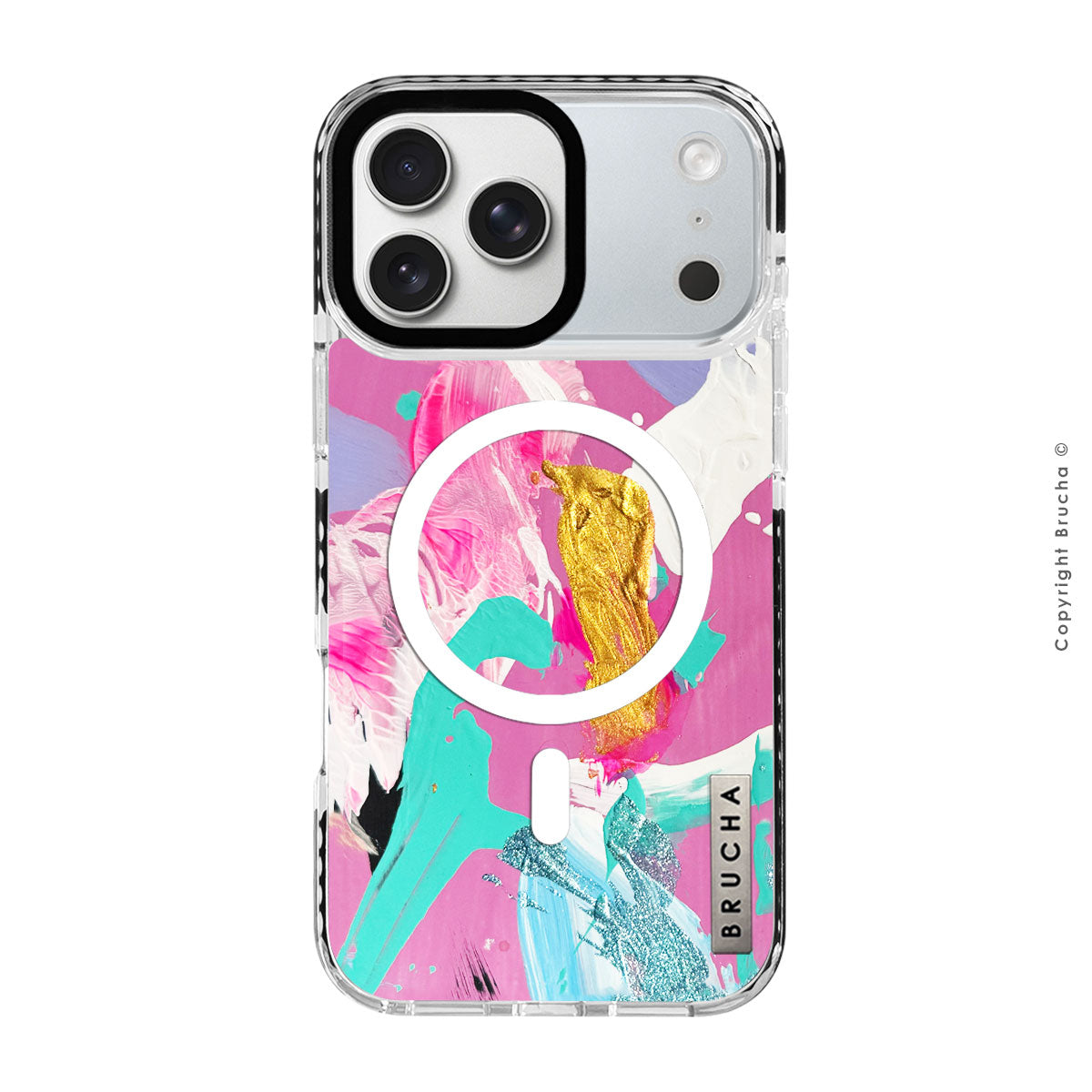 Funda Magsafe ultra protectora pintada a mano para iPhone 17 Pro Max - Natti
