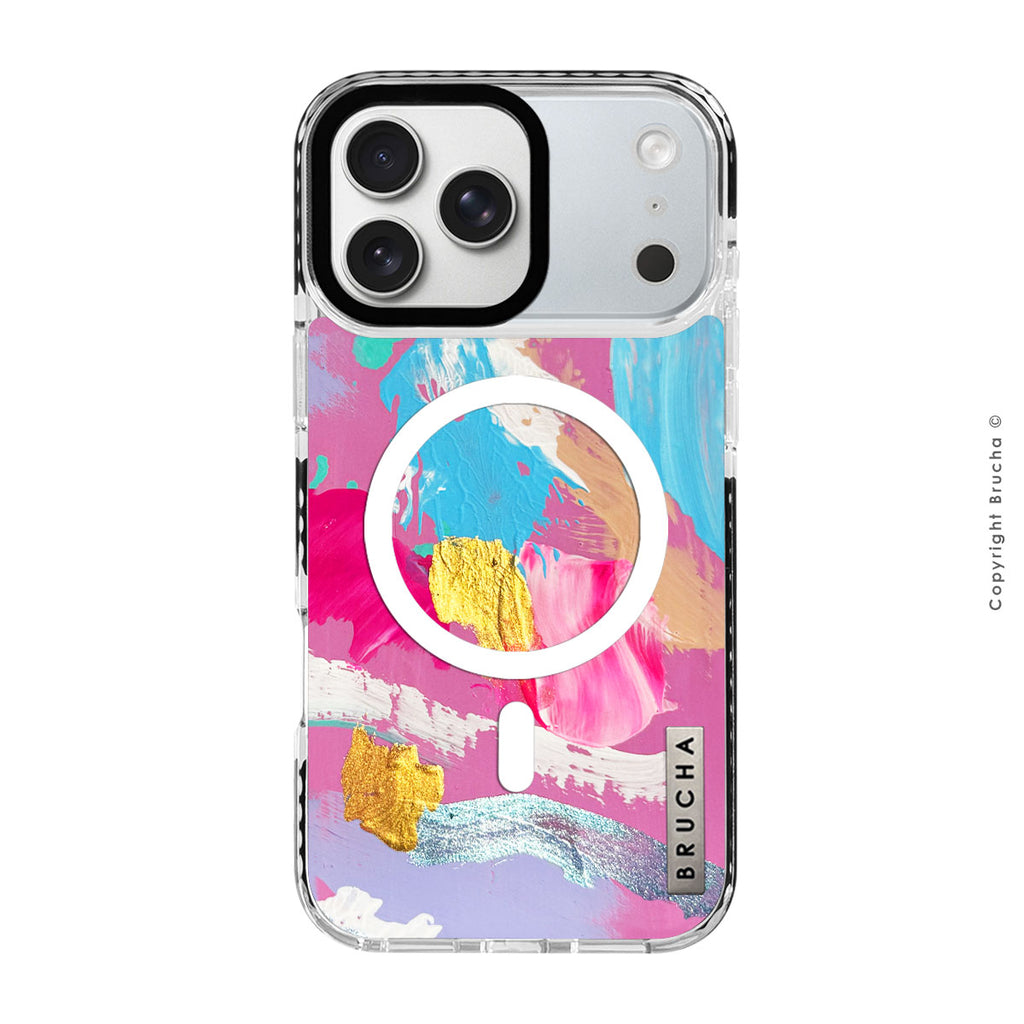 Funda Magsafe ultra protectora pintada a mano para iPhone 17 Pro Max - Addi