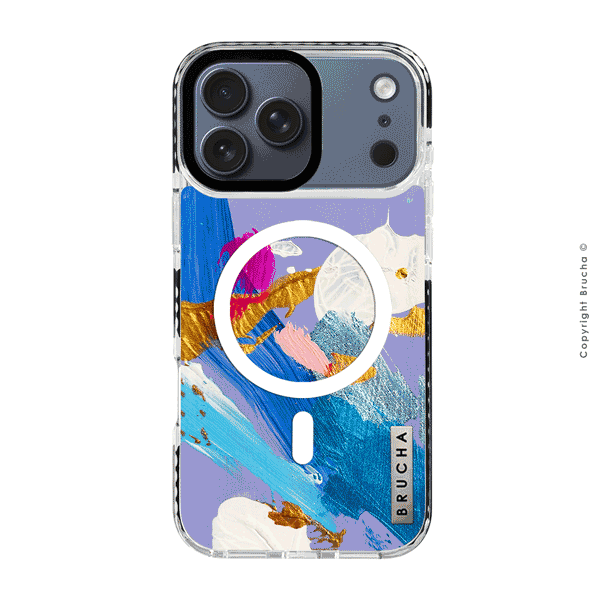 Funda Magsafe ultra protectora pintada a mano para iPhone 17 Pro Max - Long