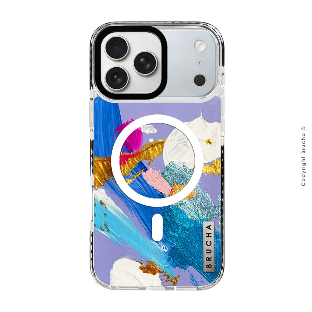 Funda Magsafe ultra protectora pintada a mano para iPhone 17 Pro Max - Long