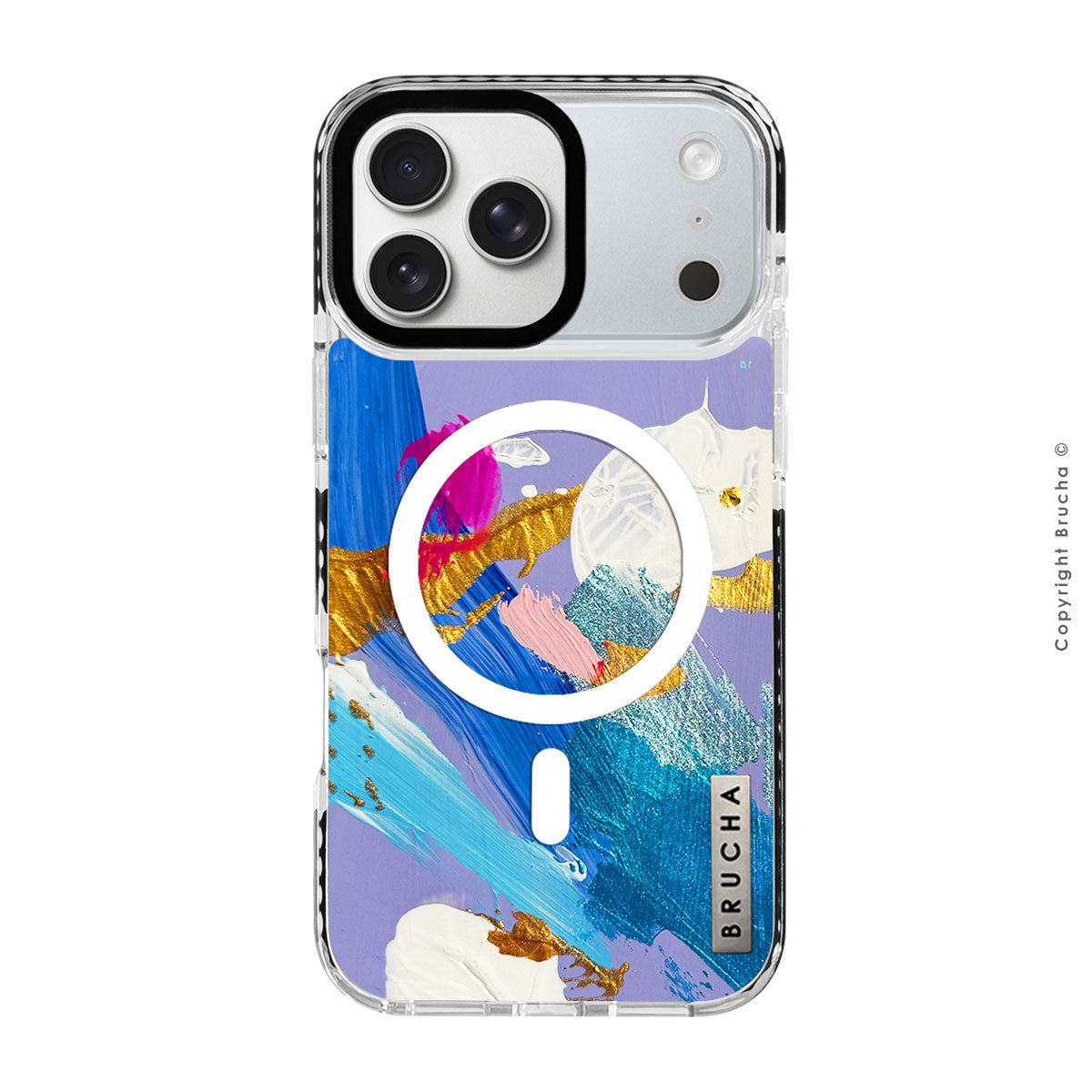 Funda Magsafe ultra protectora pintada a mano para iPhone 17 Pro Max - Long