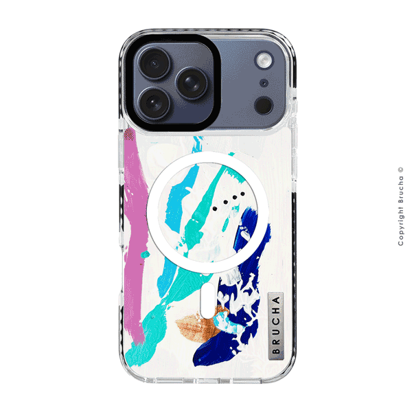 Funda Magsafe ultra protectora pintada a mano para iPhone 17 Pro Max - Pleace