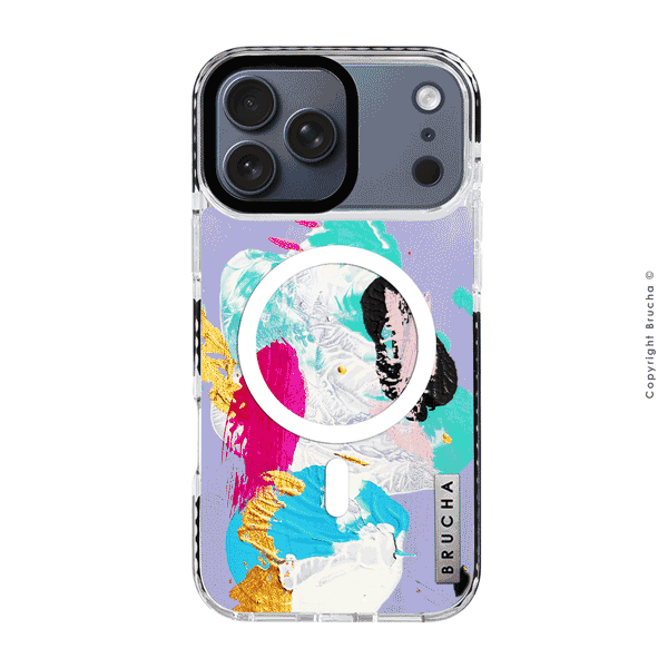 Funda Magsafe ultra protectora pintada a mano para iPhone 17 Pro Max - Gilda