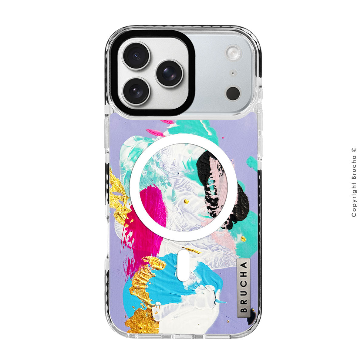 Funda Magsafe ultra protectora pintada a mano para iPhone 17 Pro Max - Gilda