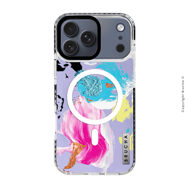 Funda Magsafe ultra protectora pintada a mano para iPhone 17 Pro Max - Dolphs