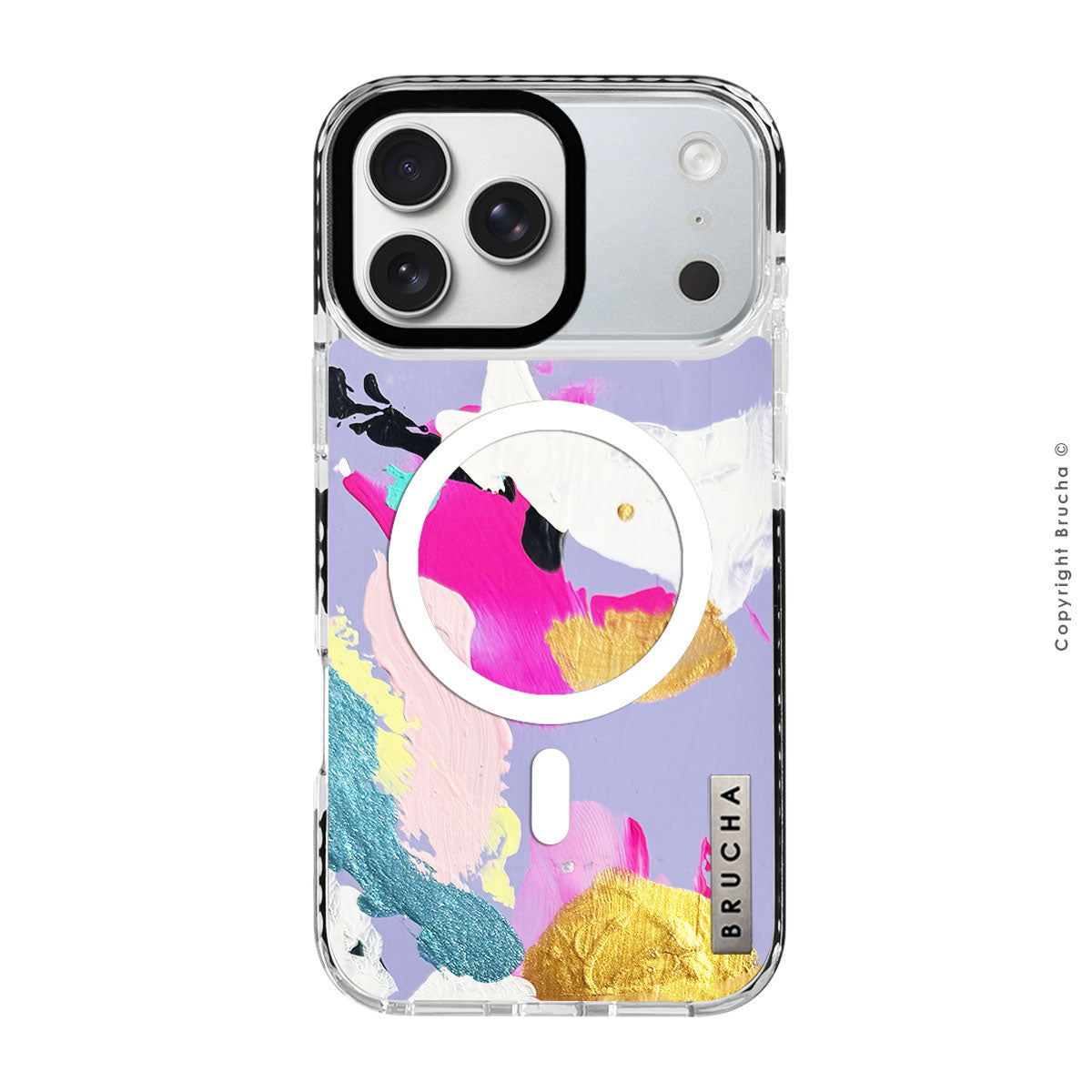 Funda Magsafe ultra protectora pintada a mano para iPhone 17 Pro Max - Mercato