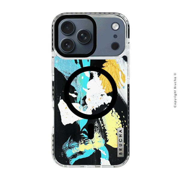 Funda Magsafe ultra protectora pintada a mano para iPhone 17 Pro Max - Cortado