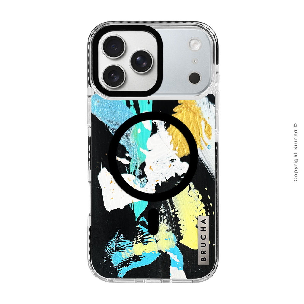 Funda Magsafe ultra protectora pintada a mano para iPhone 17 Pro Max - Cortado