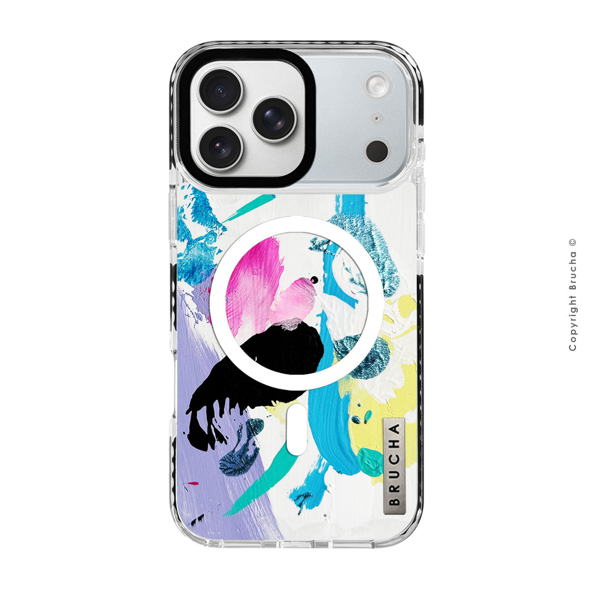 Funda Magsafe ultra protectora pintada a mano para iPhone 17 Pro Max - Musei