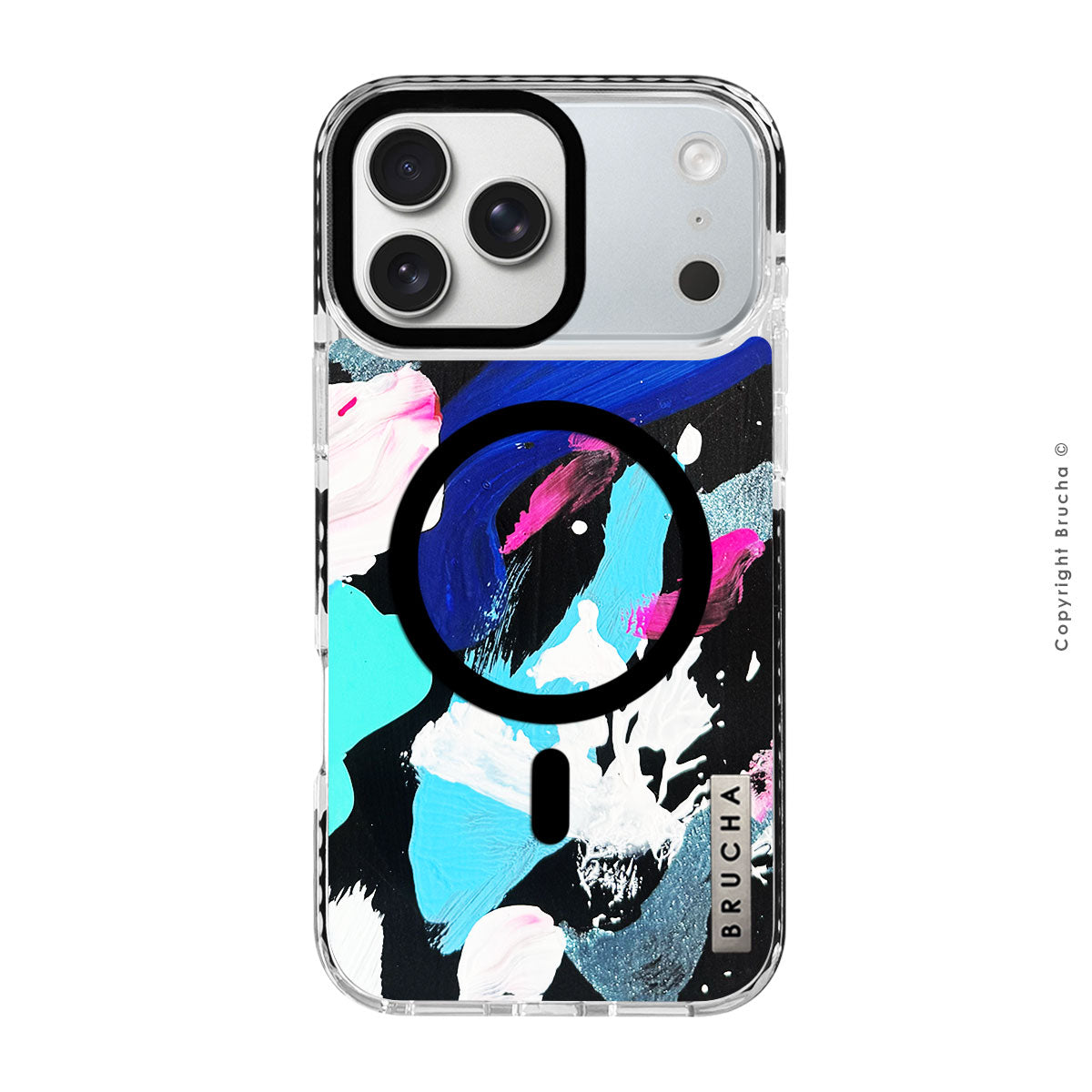 Funda Magsafe ultra protectora pintada a mano para iPhone 17 Pro Max - Gius