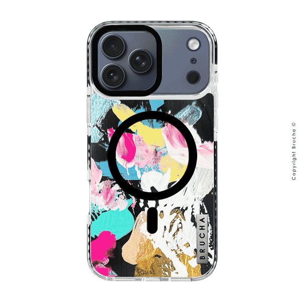 Funda Magsafe ultra protectora pintada a mano para iPhone 17 Pro Max - Langos