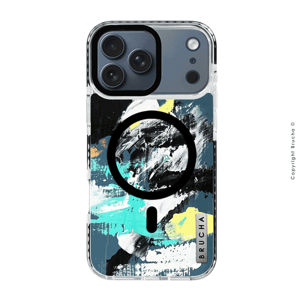 Funda Magsafe ultra protectora pintada a mano para iPhone 17 Pro Max - Rene