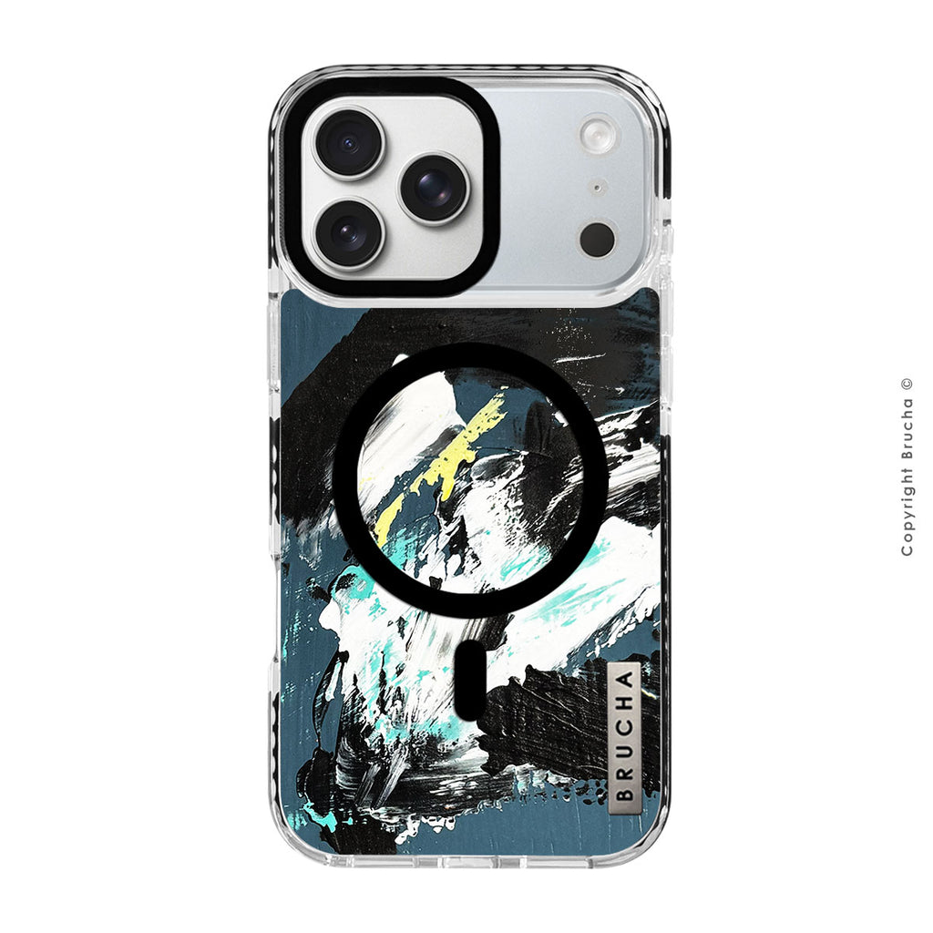 Funda Magsafe ultra protectora pintada a mano para iPhone 17 Pro Max - Nova