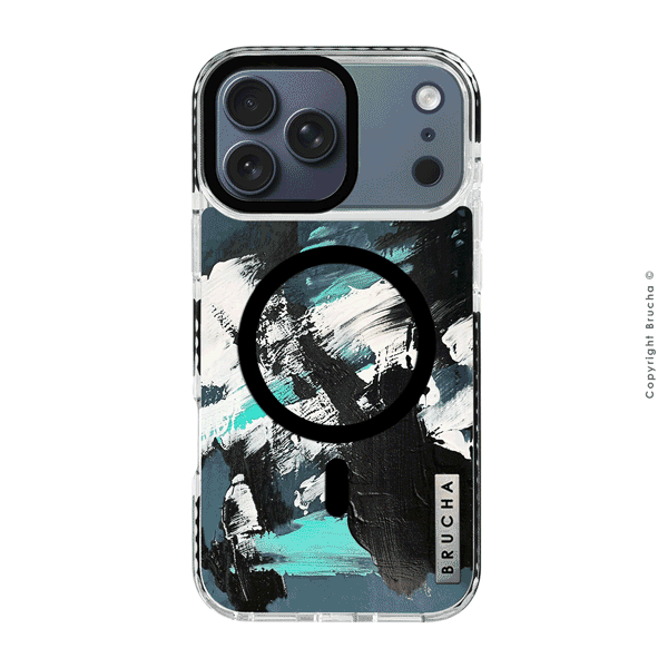 Funda Magsafe ultra protectora pintada a mano para iPhone 17 Pro Max - Michele