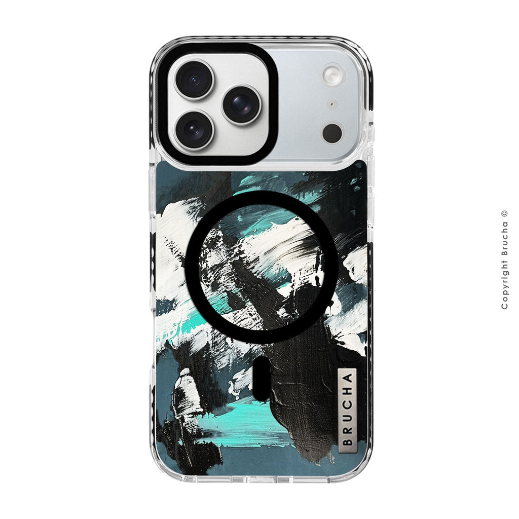 Funda Magsafe ultra protectora pintada a mano para iPhone 17 Pro Max - Michele