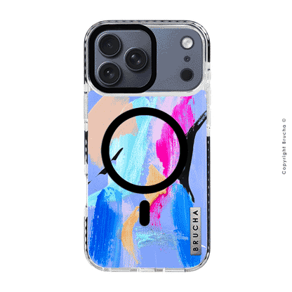 Funda Magsafe ultra protectora pintada a mano para iPhone 17 Pro Max - Julieta