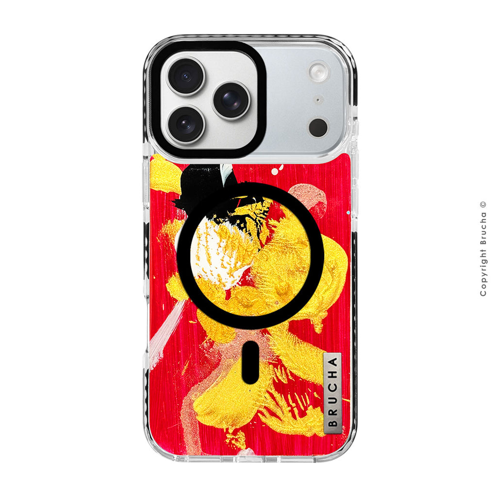 Funda Magsafe ultra protectora pintada a mano para iPhone 17 Pro Max - Bills