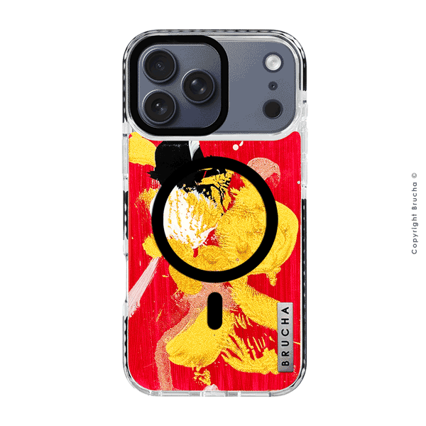Funda Magsafe ultra protectora pintada a mano para iPhone 17 Pro Max - Bills