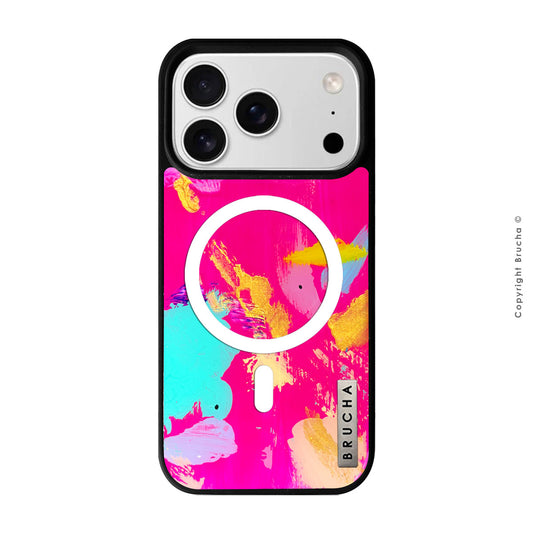 Funda Magsafe ultra protectora pintada a mano para iPhone 17 Pro Max - Clanton