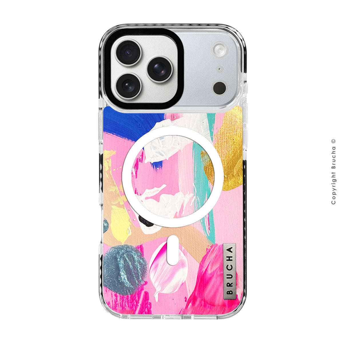 Funda Magsafe ultra protectora pintada a mano para iPhone 17 Pro Max - Elana